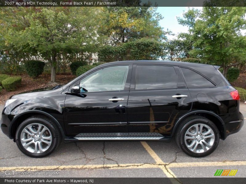 Formal Black Pearl / Parchment 2007 Acura MDX Technology