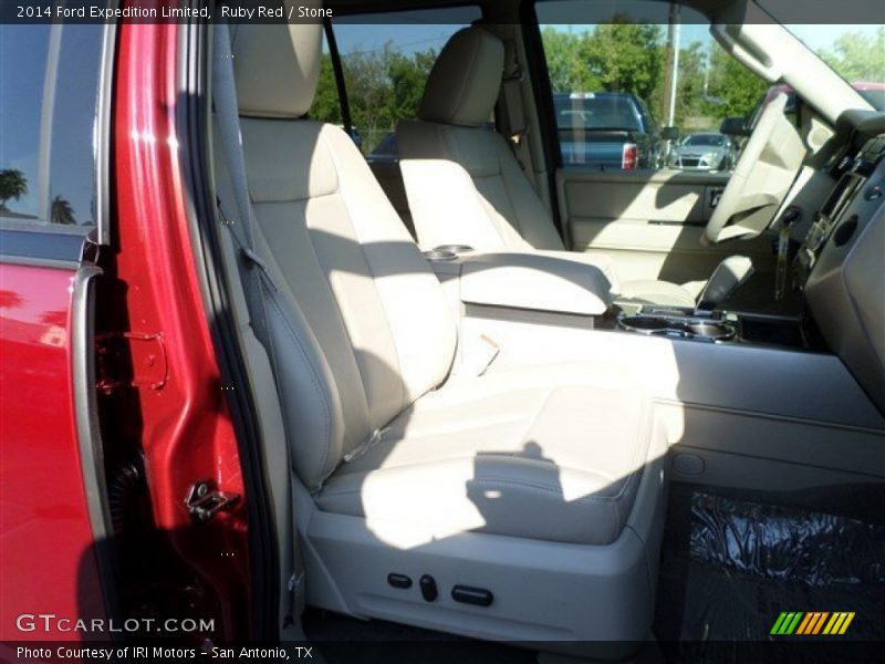 Ruby Red / Stone 2014 Ford Expedition Limited