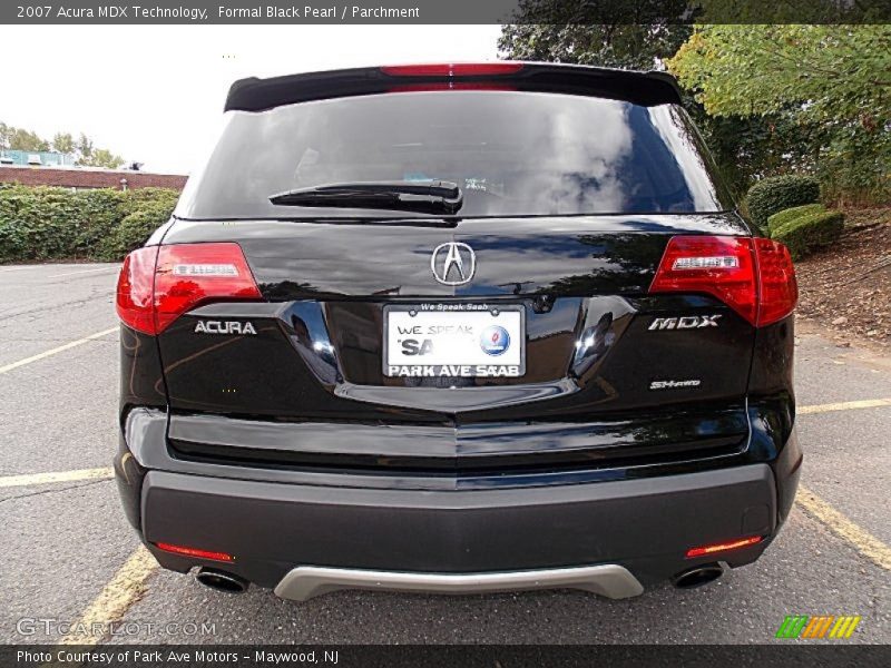 Formal Black Pearl / Parchment 2007 Acura MDX Technology