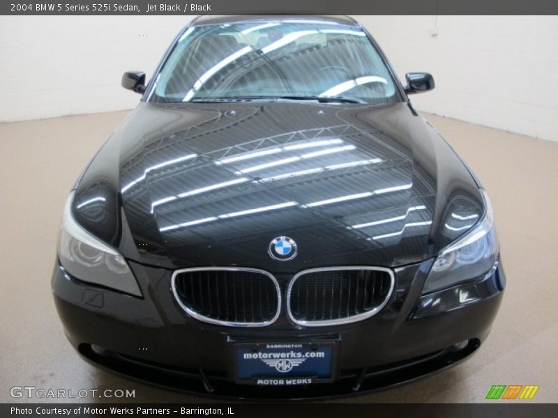 Jet Black / Black 2004 BMW 5 Series 525i Sedan