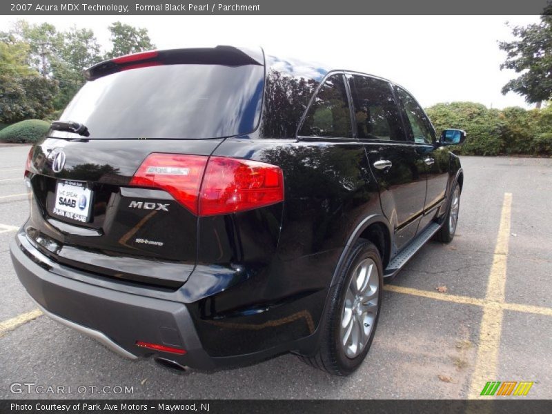 Formal Black Pearl / Parchment 2007 Acura MDX Technology