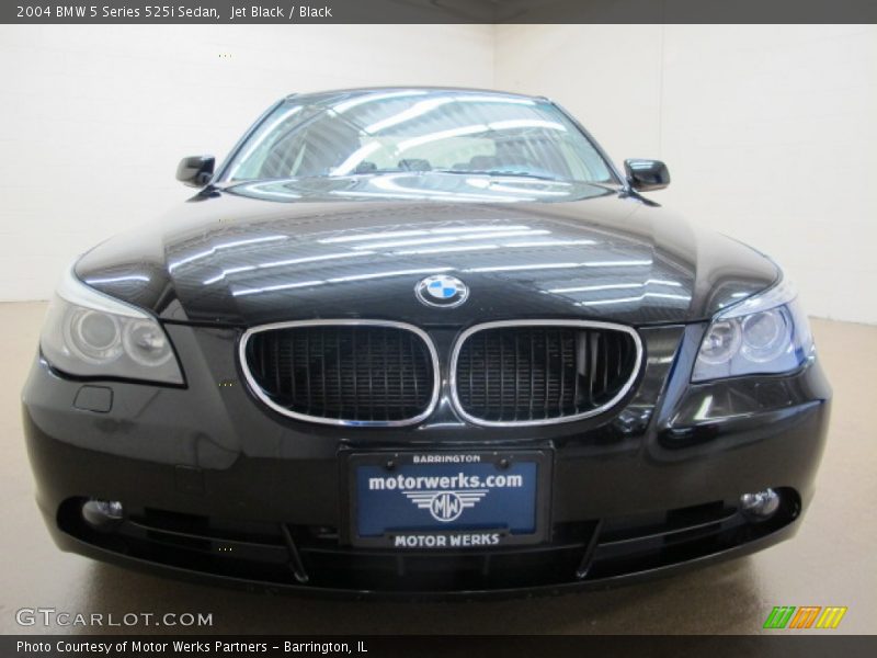 Jet Black / Black 2004 BMW 5 Series 525i Sedan