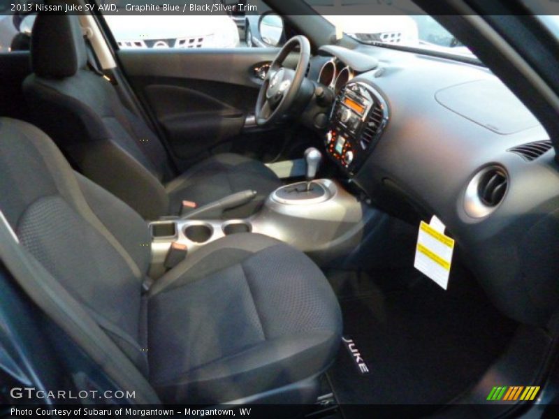 Graphite Blue / Black/Silver Trim 2013 Nissan Juke SV AWD