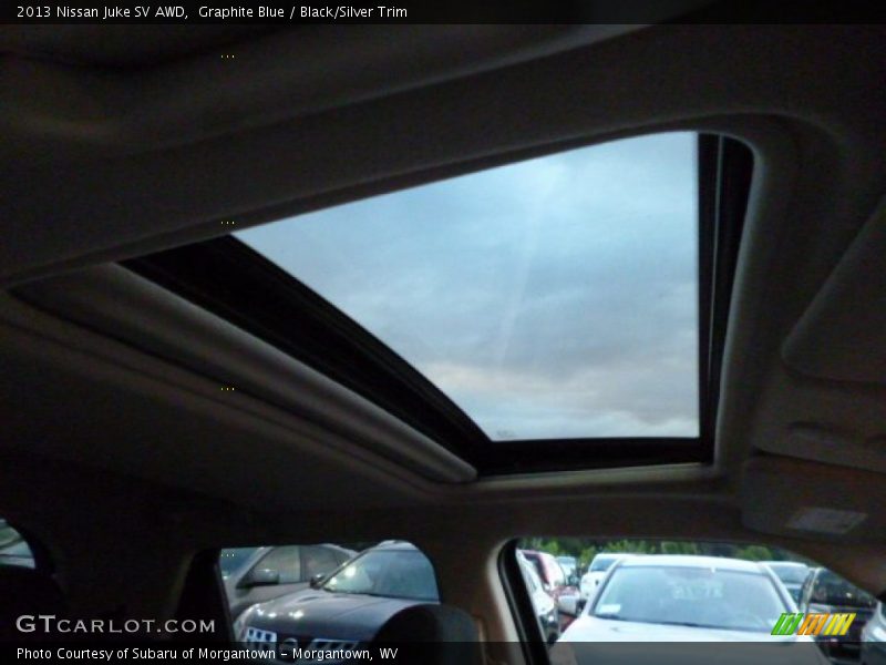 Graphite Blue / Black/Silver Trim 2013 Nissan Juke SV AWD