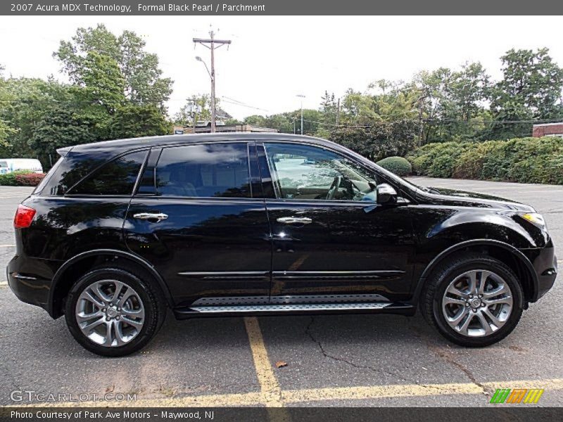 Formal Black Pearl / Parchment 2007 Acura MDX Technology