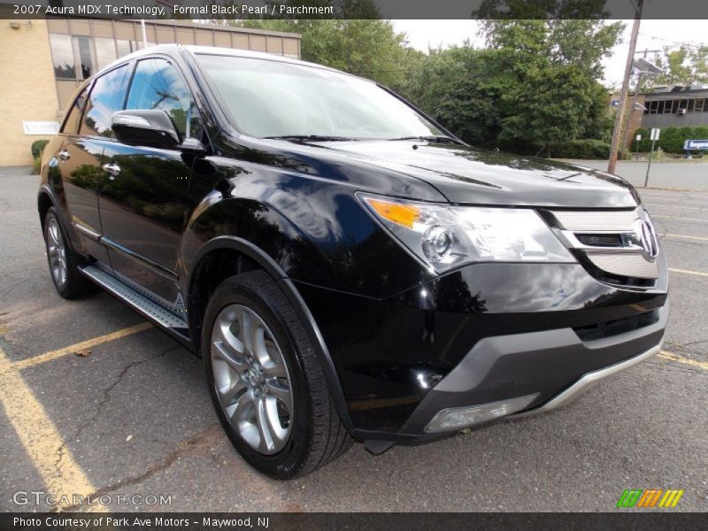 Formal Black Pearl / Parchment 2007 Acura MDX Technology