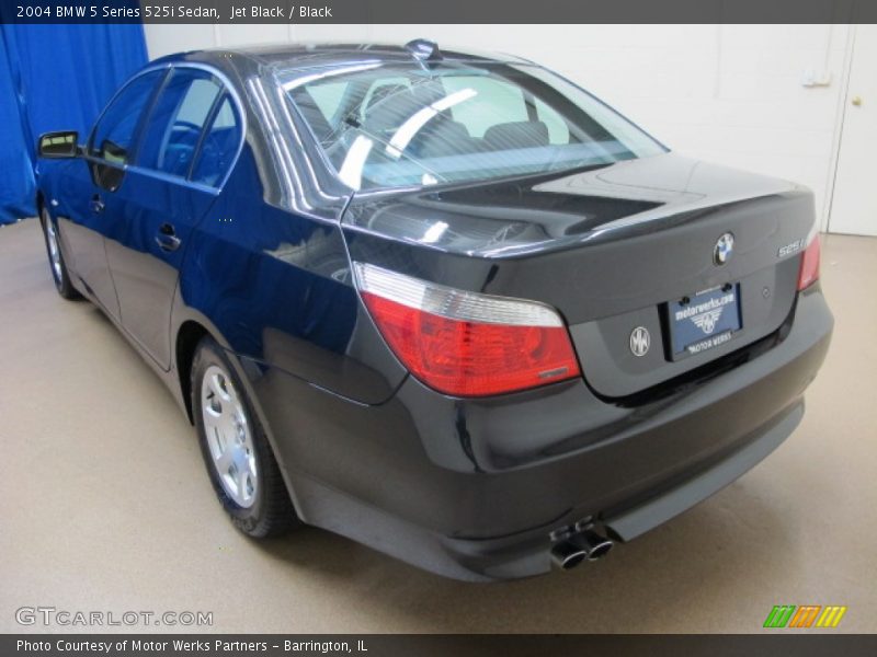 Jet Black / Black 2004 BMW 5 Series 525i Sedan