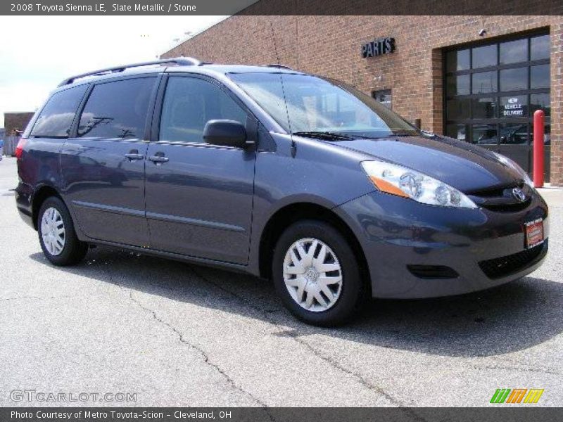 Slate Metallic / Stone 2008 Toyota Sienna LE