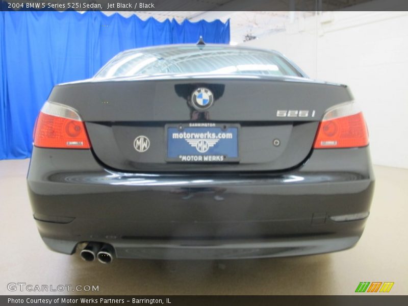 Jet Black / Black 2004 BMW 5 Series 525i Sedan