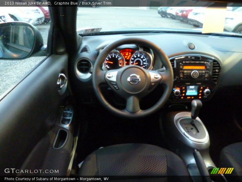 Graphite Blue / Black/Silver Trim 2013 Nissan Juke SV AWD