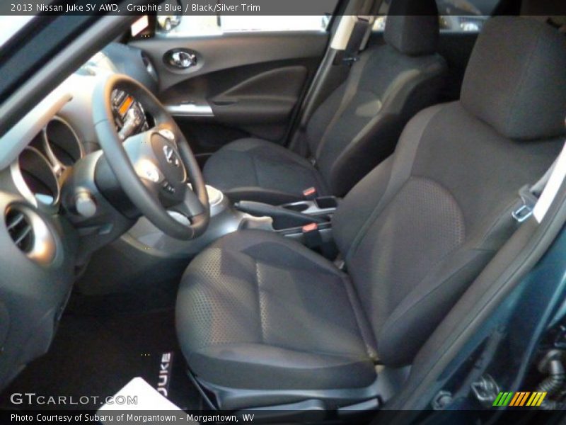 Graphite Blue / Black/Silver Trim 2013 Nissan Juke SV AWD