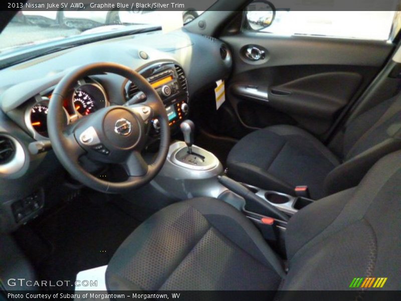 Graphite Blue / Black/Silver Trim 2013 Nissan Juke SV AWD