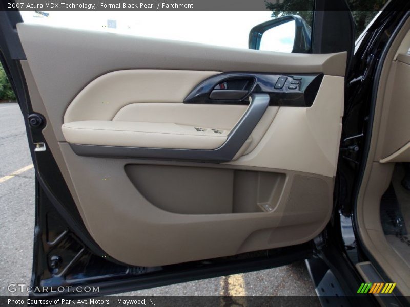 Formal Black Pearl / Parchment 2007 Acura MDX Technology