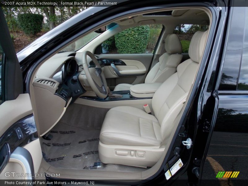 Formal Black Pearl / Parchment 2007 Acura MDX Technology