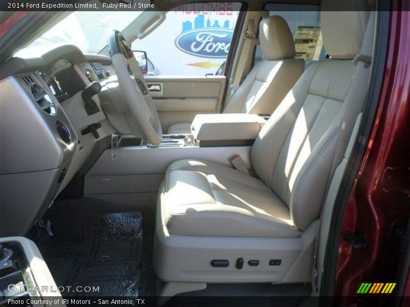 Ruby Red / Stone 2014 Ford Expedition Limited