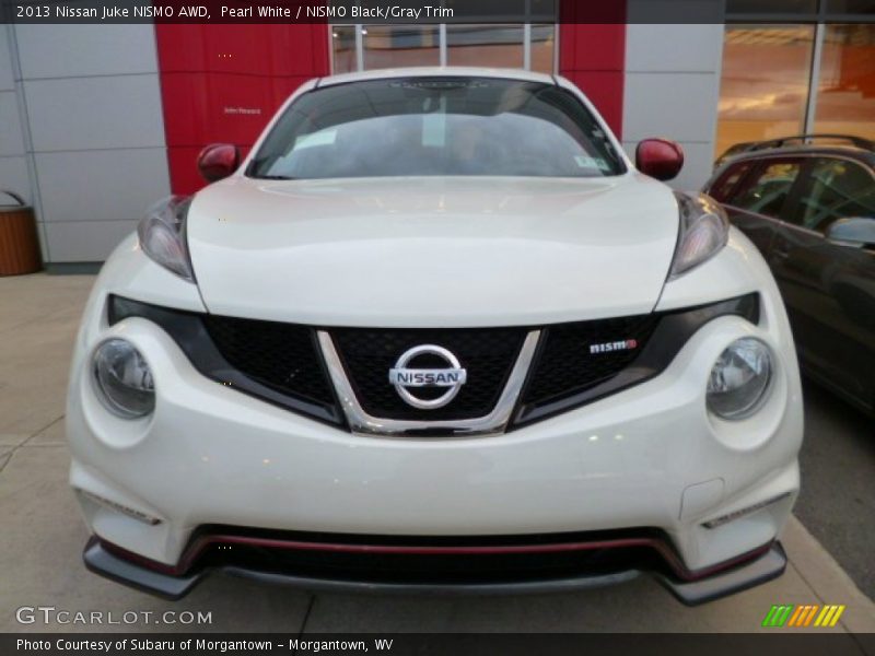 Pearl White / NISMO Black/Gray Trim 2013 Nissan Juke NISMO AWD