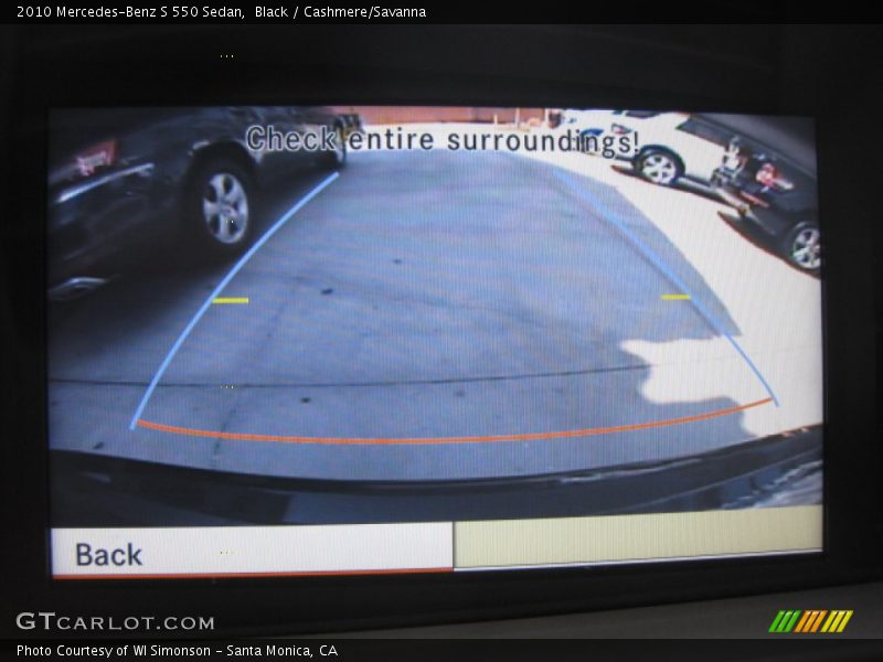 Black / Cashmere/Savanna 2010 Mercedes-Benz S 550 Sedan