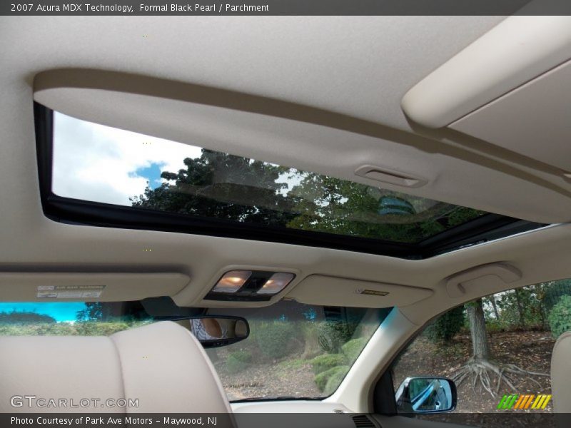 Formal Black Pearl / Parchment 2007 Acura MDX Technology