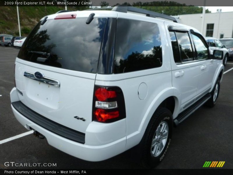 White Suede / Camel 2009 Ford Explorer XLT 4x4