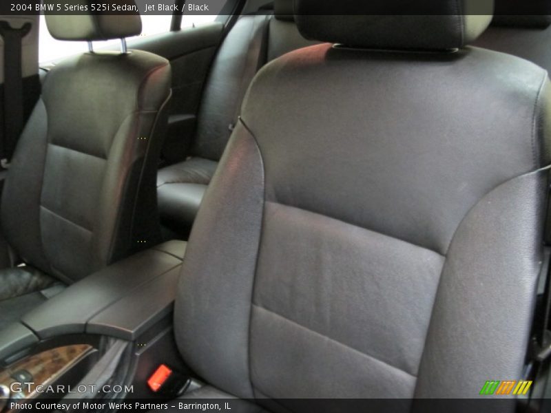Jet Black / Black 2004 BMW 5 Series 525i Sedan