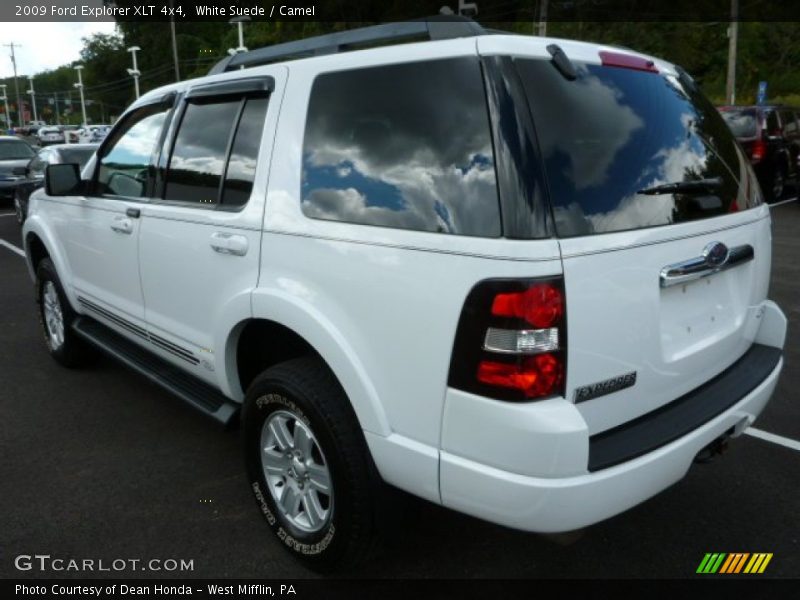 White Suede / Camel 2009 Ford Explorer XLT 4x4