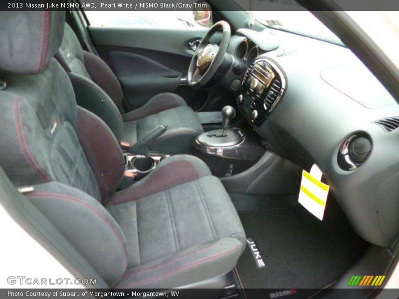Pearl White / NISMO Black/Gray Trim 2013 Nissan Juke NISMO AWD
