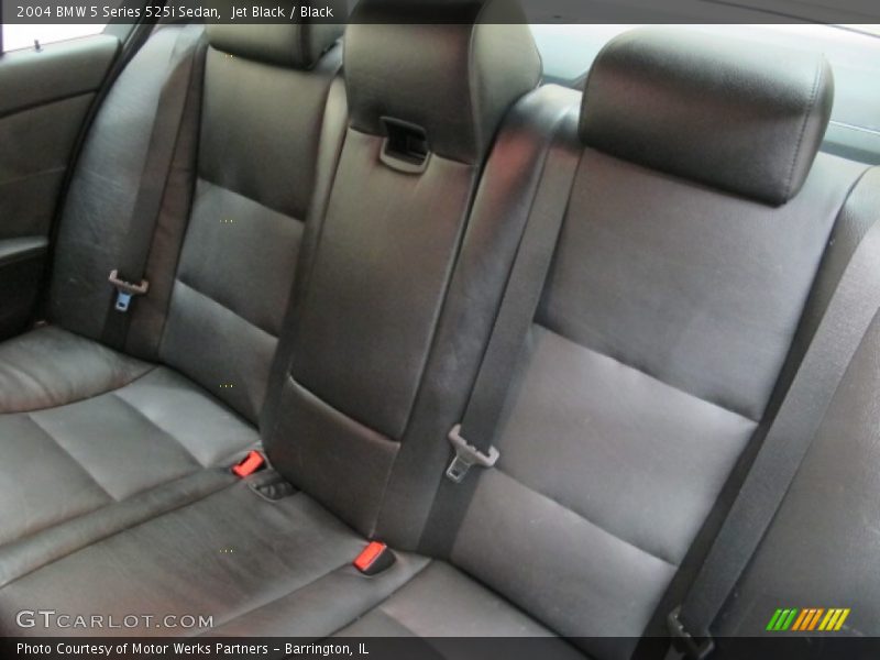 Jet Black / Black 2004 BMW 5 Series 525i Sedan