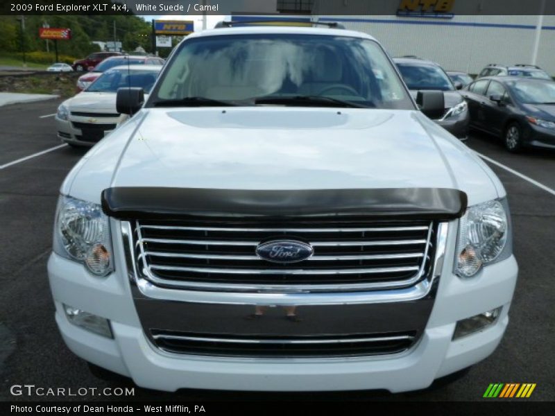 White Suede / Camel 2009 Ford Explorer XLT 4x4