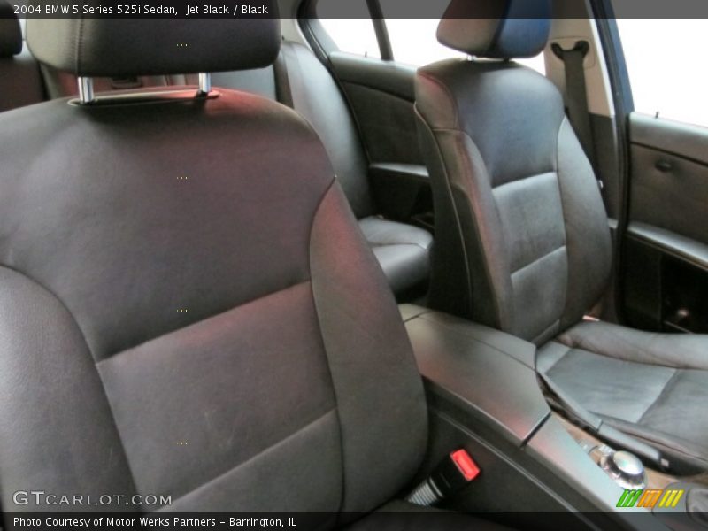 Jet Black / Black 2004 BMW 5 Series 525i Sedan