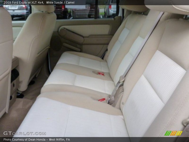 White Suede / Camel 2009 Ford Explorer XLT 4x4