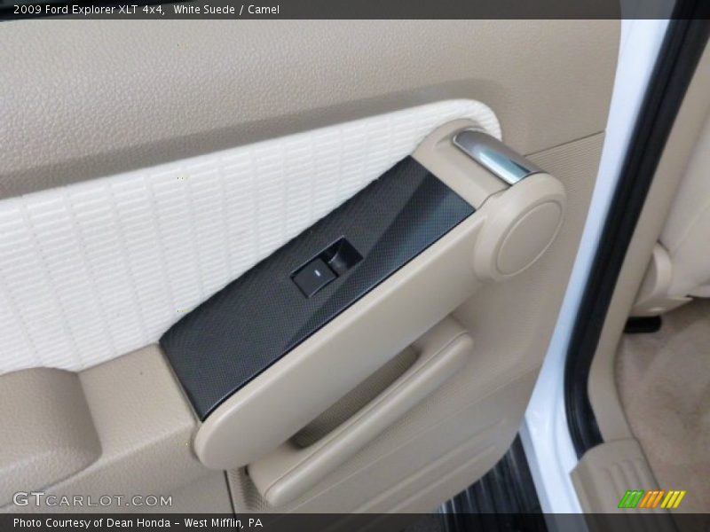 White Suede / Camel 2009 Ford Explorer XLT 4x4