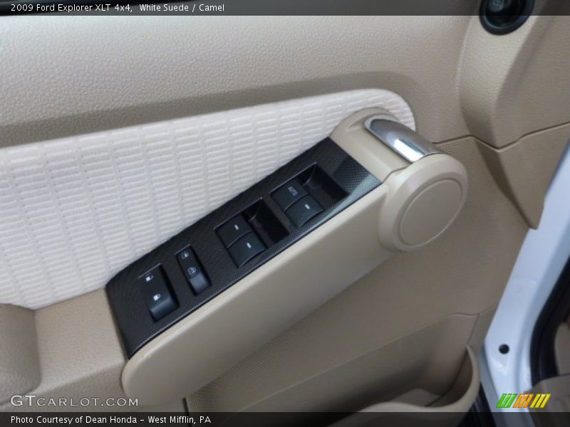 White Suede / Camel 2009 Ford Explorer XLT 4x4