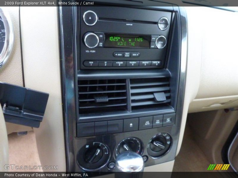 White Suede / Camel 2009 Ford Explorer XLT 4x4