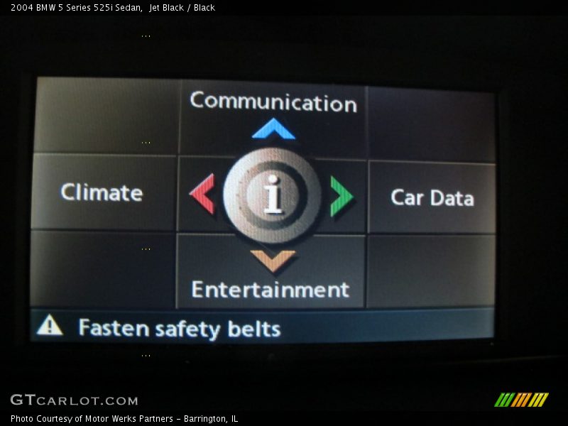 Jet Black / Black 2004 BMW 5 Series 525i Sedan