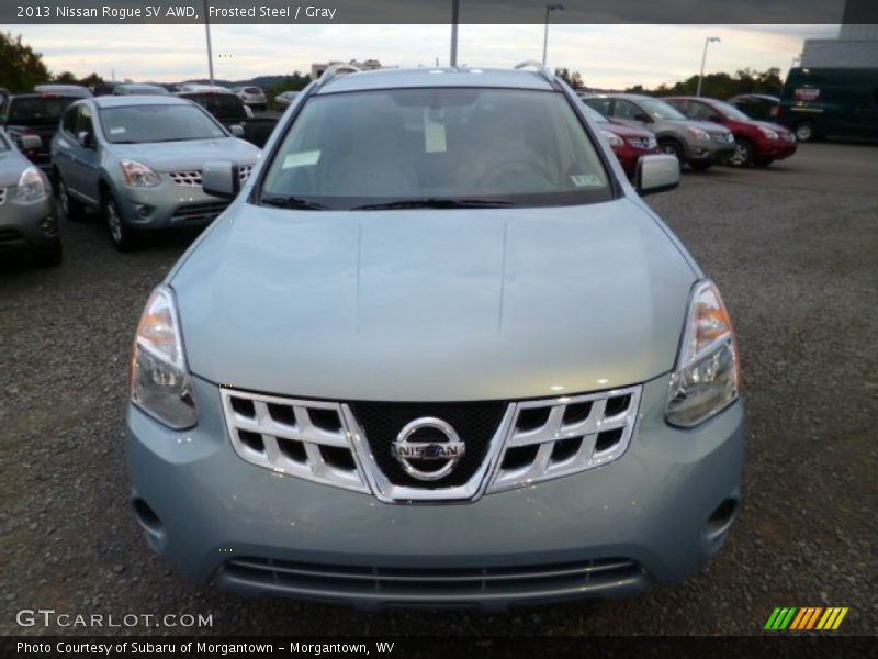 Frosted Steel / Gray 2013 Nissan Rogue SV AWD