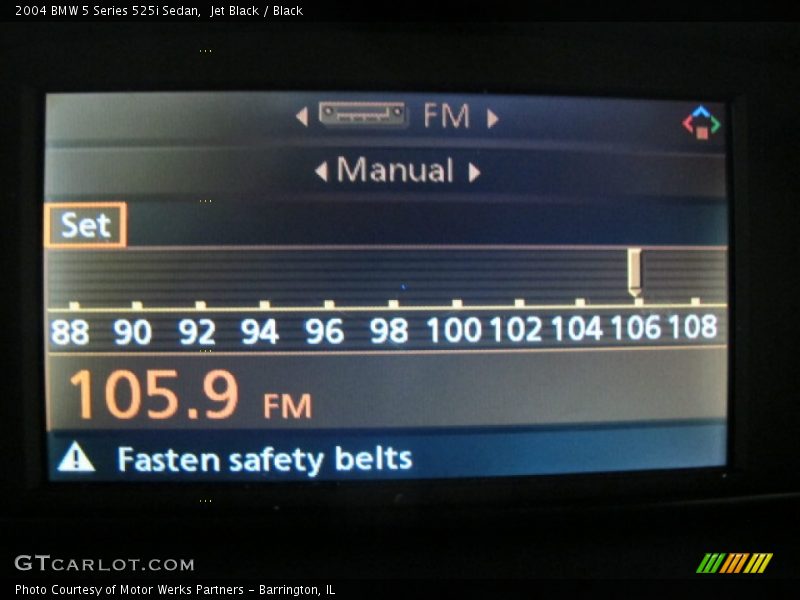 Jet Black / Black 2004 BMW 5 Series 525i Sedan