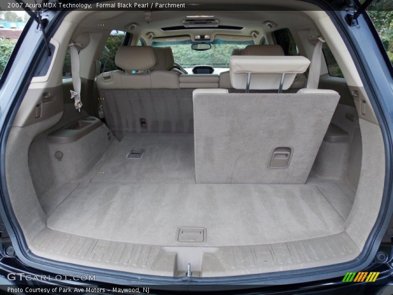 Formal Black Pearl / Parchment 2007 Acura MDX Technology