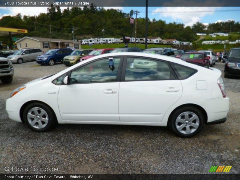 Super White / Bisque 2008 Toyota Prius Hybrid