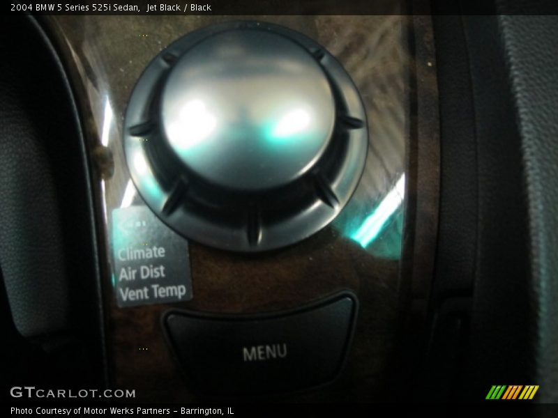 Jet Black / Black 2004 BMW 5 Series 525i Sedan