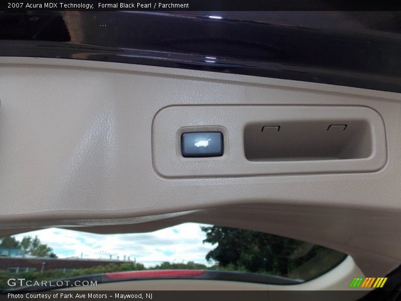 Formal Black Pearl / Parchment 2007 Acura MDX Technology