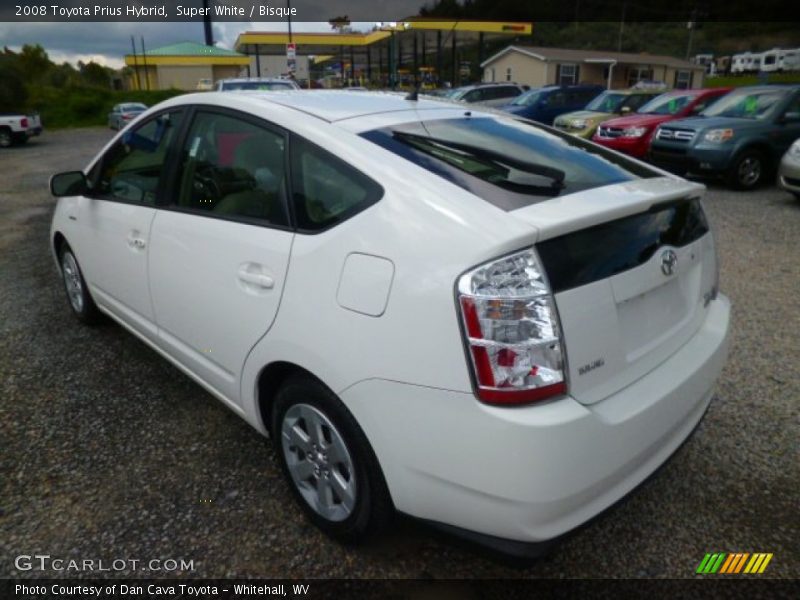 Super White / Bisque 2008 Toyota Prius Hybrid