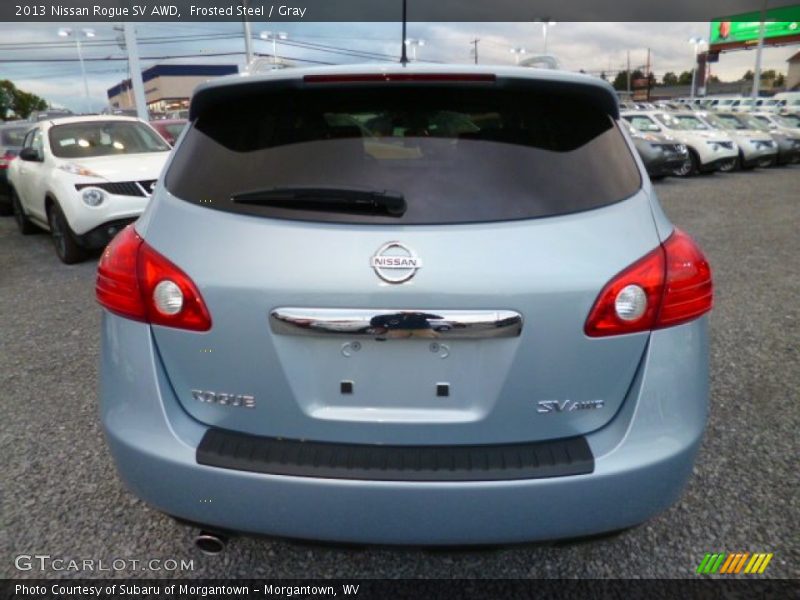 Frosted Steel / Gray 2013 Nissan Rogue SV AWD