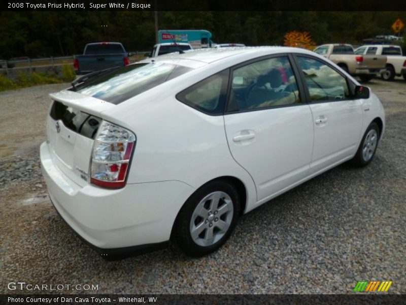 Super White / Bisque 2008 Toyota Prius Hybrid