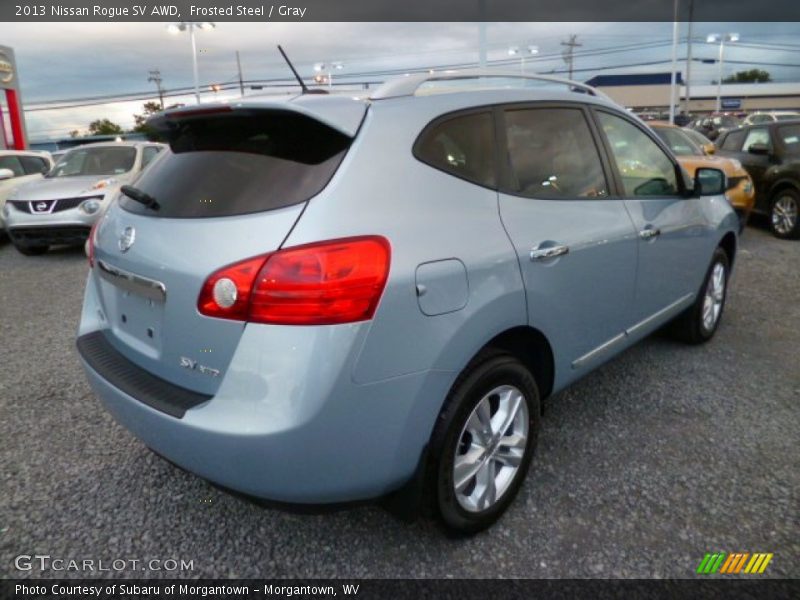 Frosted Steel / Gray 2013 Nissan Rogue SV AWD