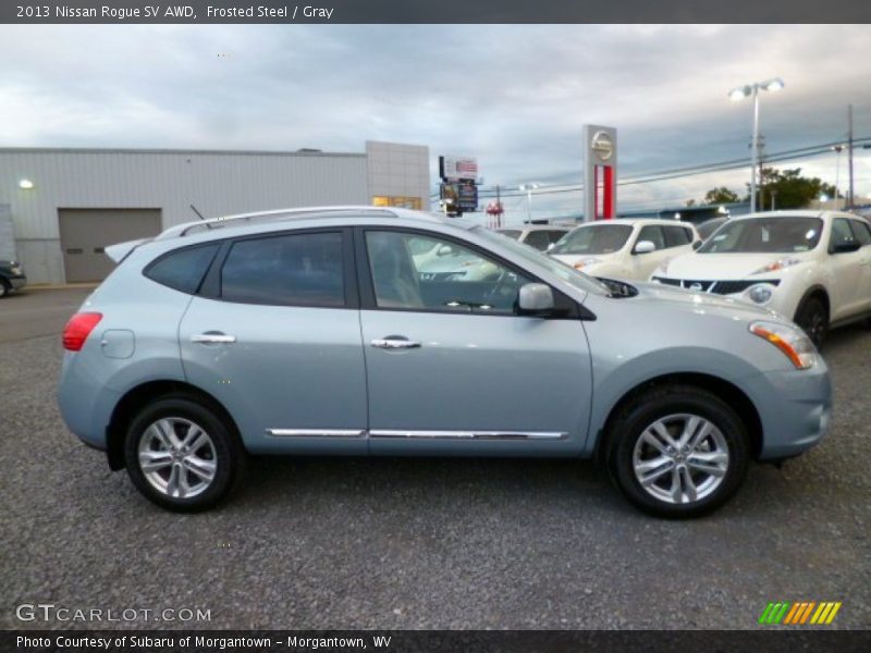 Frosted Steel / Gray 2013 Nissan Rogue SV AWD