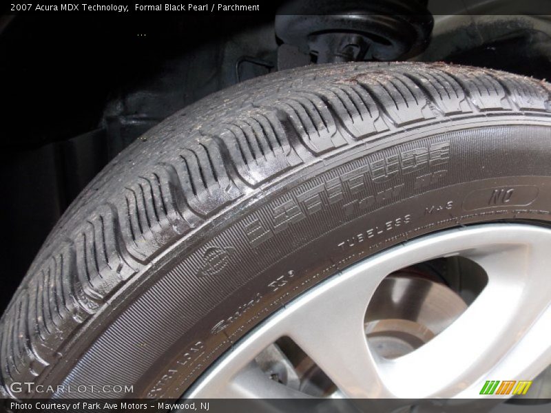 Formal Black Pearl / Parchment 2007 Acura MDX Technology
