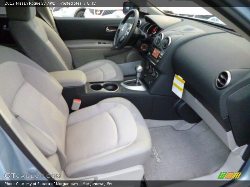 Frosted Steel / Gray 2013 Nissan Rogue SV AWD