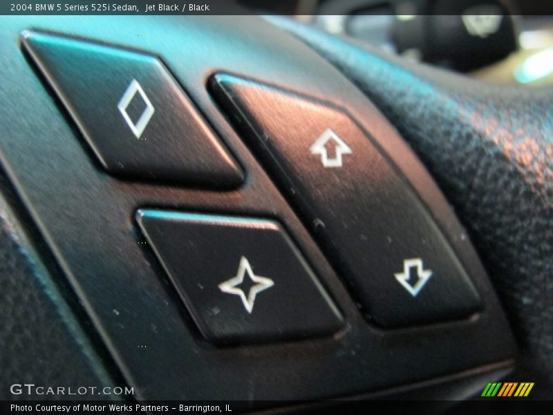 Jet Black / Black 2004 BMW 5 Series 525i Sedan