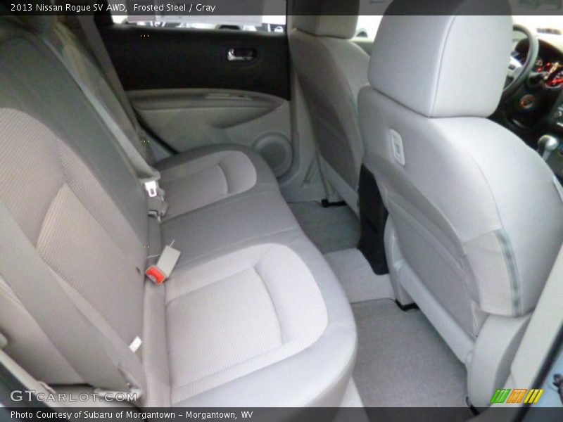 Frosted Steel / Gray 2013 Nissan Rogue SV AWD