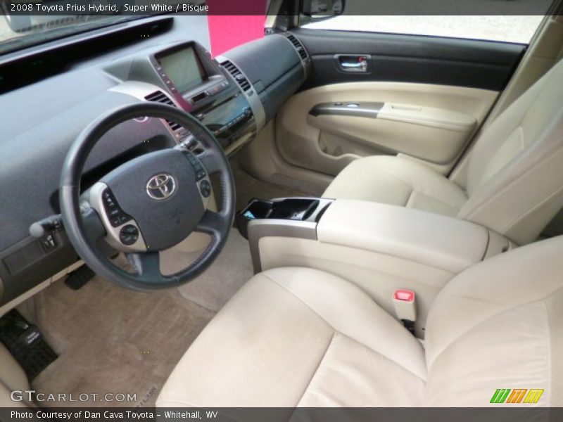 Super White / Bisque 2008 Toyota Prius Hybrid